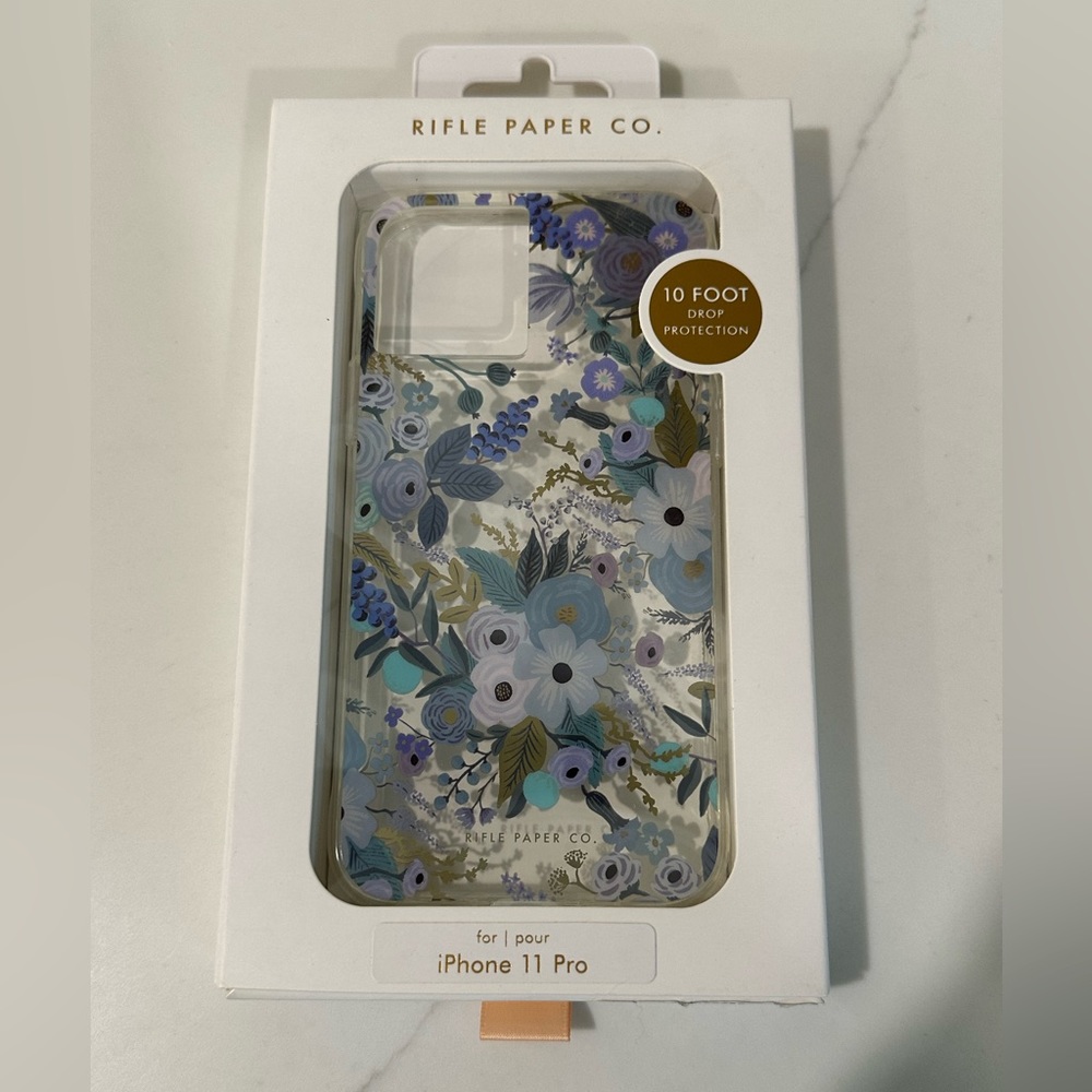 NIB Rifle Paper Company Phone Case for iPhone 11 Pro
